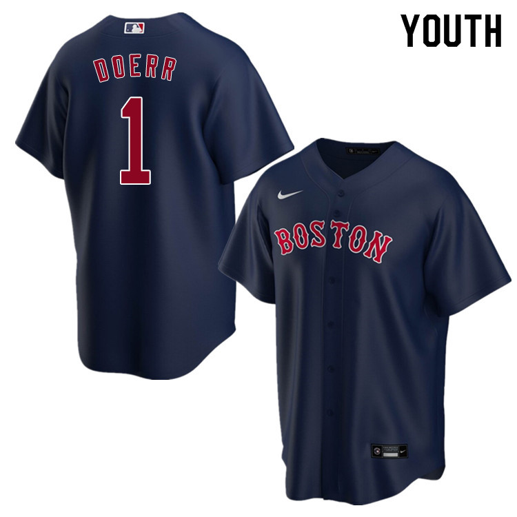 Nike Youth #1 Bobby Doerr Boston Red Sox Baseball Jerseys Sale-Navy